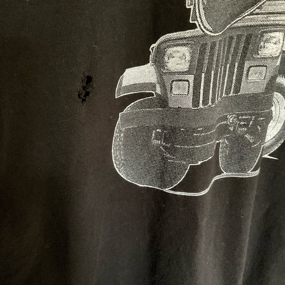Vintage 90s Single Stitch Jeep Double-sided Promo Tee - Picture 6 of 6